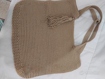 grande borsa handmade 