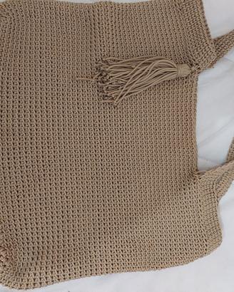 grande borsa handmade 