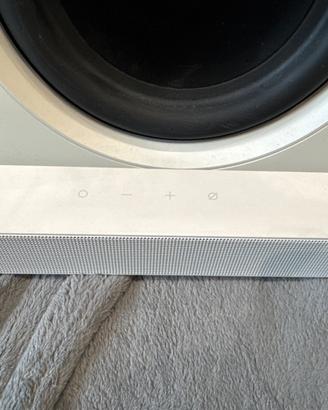 Soundbar samsung ultra slim bianca