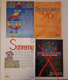 Lotto di 3 spartiti di Sanremo