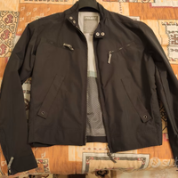 Giubbotto sportivo moto nero leggero estivo 46