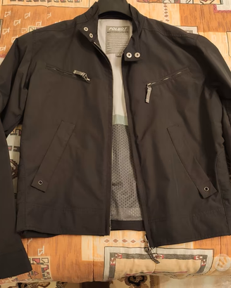 Giubbotto sportivo moto nero leggero estivo 46