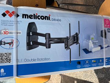 Supporto muro tv Meliconi double rotation DR400