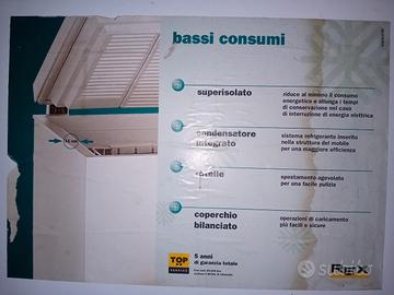 Congelatore a pozzetto  Rex