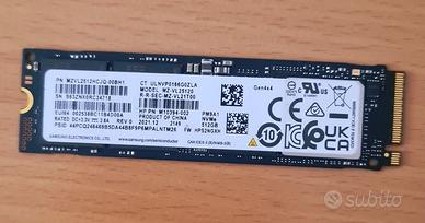 SSD Samsung PM9A1 da 512gb M2 NVMe