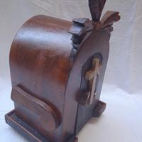 Tabernacolo in legno anno 1950.