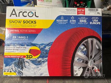 Calze da neve Arcol XL omologate