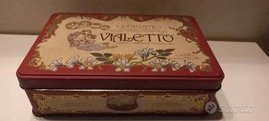 Scatola in latta vintage decorativa - promozionale