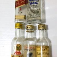 Collezione Di 5 Bottiglie Mignon