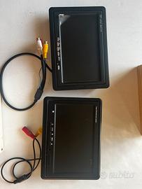 Monitor 7 pollici 12v tft lcd