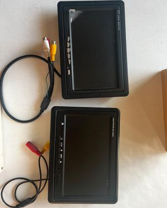 Monitor 7 pollici 12v tft lcd