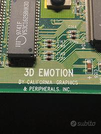 Scheda video 3D emotion California Graphics