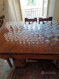 servito calici cristallo vintage 