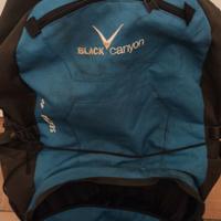 Zaino da trekking Black Canton Seattle 40 litri