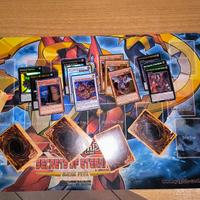 Lotto Carte Yugioh + Playmat - Leggere Descrizione