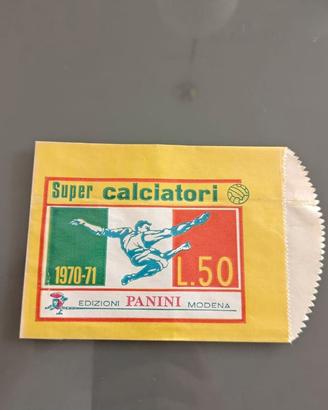 bustine figurine super calciatori 1970-71 panini