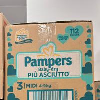 Taglia 3 - 112 pannolini