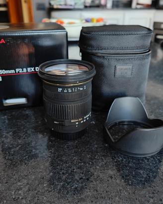 Obiettivo Sigma 18-50mm F2.8 EX DC Macro per Canon