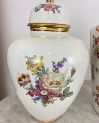 Vaso Ginger Jar Porcellana PMR Bavaria Jaeger & Co