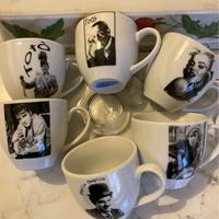 6 tazzine Miti nuove