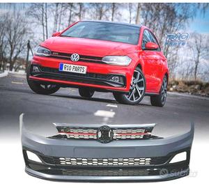 PARAURTI ANTERIORE VOLKSWAGEN VW POLO 6 17-20 LOOK