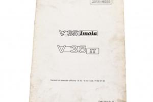 Variante manuale officina Moto Guzzi V35 Imola II