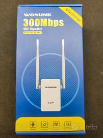 WiFi Ripetitore WONLINK 300Mbps Nuovo Sigillato
