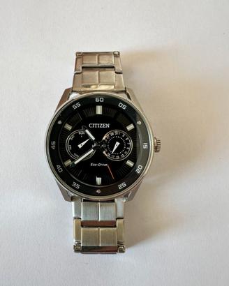 Citizen eco-drive uomo - Acciaio nero - 10 bar