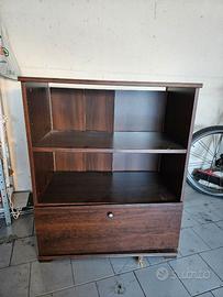 Mobiletto 2 ripiani più cassettone