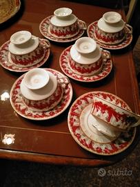 piatti e bicchieri vintage