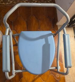 sedia water con piedini regolabili