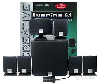 Creative Inspire 6.1 6700 altoparlanti subwoofer