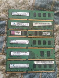 moduli RAM DDR3(6x2 GB)