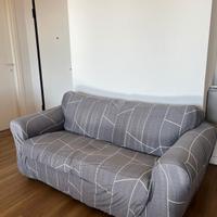 Divano Sofà 2 Posti Sfoderabile 180cm