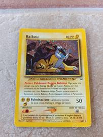 Carta pokemon Raikou