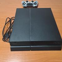 playstation 4 + controller wireless + cavo ps4
