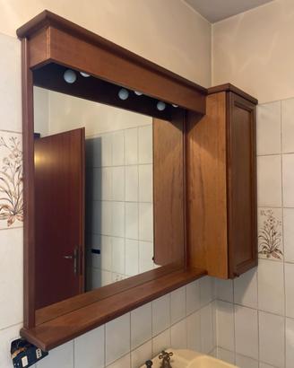 Mobile bagno con specchio