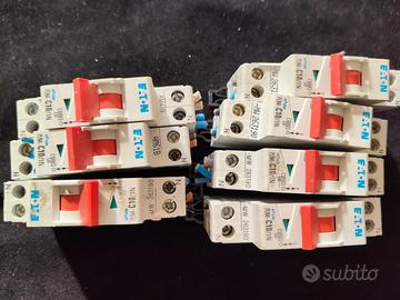 Interruttori magnetotermici EATON 10A curvaC 7pz