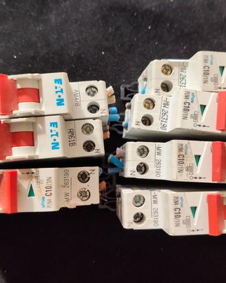 Interruttori magnetotermici EATON 10A curvaC 7pz