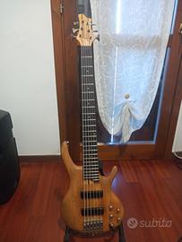 basso 6 corde Ibanez BTB 406