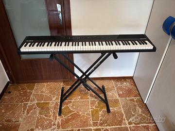 Pianoforte Alesis Recital con Supporto a X (usato)