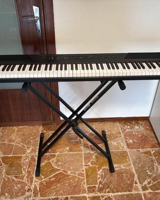 Pianoforte Alesis Recital con Supporto a X (usato)