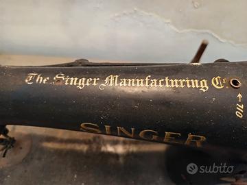 macchina da cucire singer manufathuring