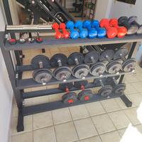 Rastrelliera porta manubri