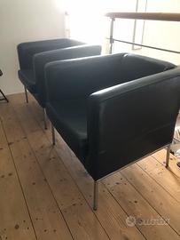 Poltrone pele ikea