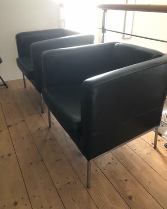 Poltrone pele ikea