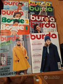burda rivista donna cartamodelli pz 10 vari anni