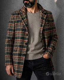 cappotto uomo multicolore 