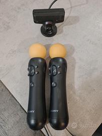 PlayStation Move controller X2 + PS3 Camera