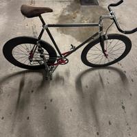 Bici scatto fisso telaio LOOK anni 80